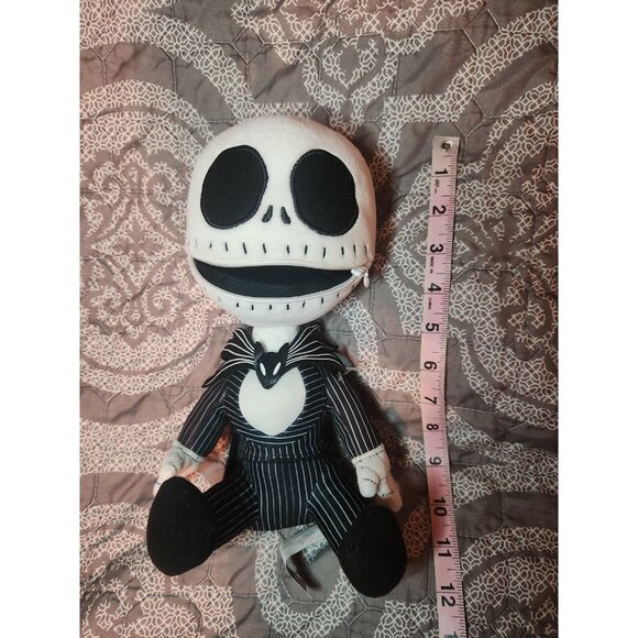 Jack Skellington The Nightmare Before Christmas Zipper Mouth Plush - Picture 3 of 5